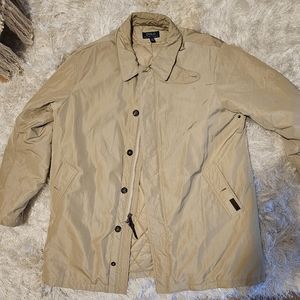 Men's Ralph Lauren Polo Commuter Coat Jacket 1XB Beige Water Repellent EUC